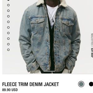 Zara jean jacket